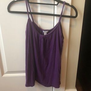 Basic purple tank